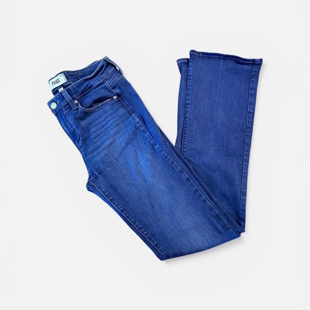 Paige Manhattan Denim Bootcut Boot Jeans Dark Wash 29”